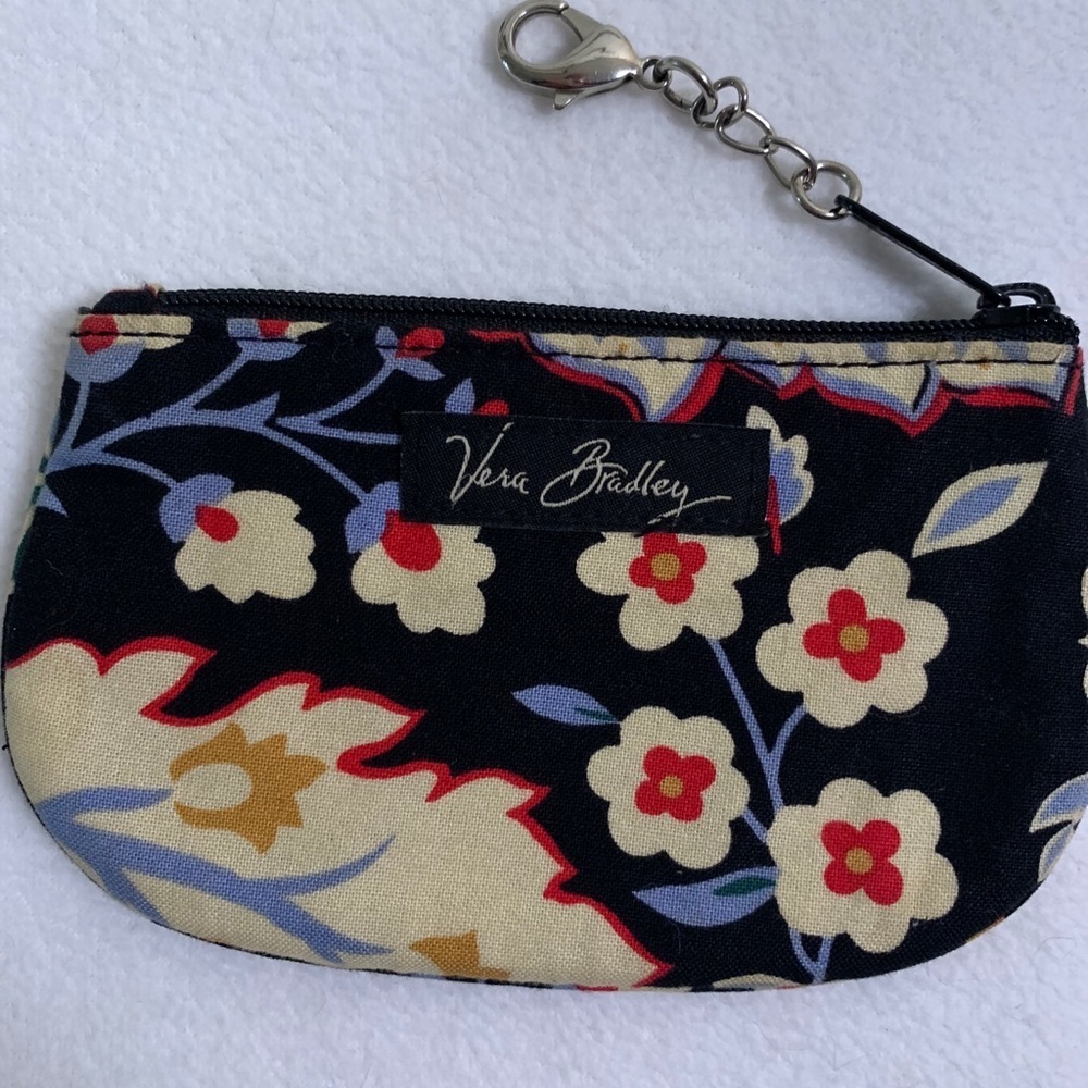 Vera Bradley ID coin zip wallet